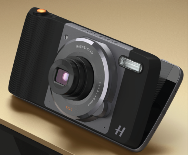 Moto Z можно персонализировать с помощью 10-кратного оптического зума в сочетании с датчиком изображения высшего уровня, созданным на основе фотоаппарата Hasselblad